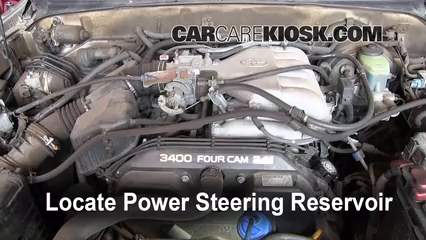 1999 Toyota 4Runner Limited 3.4L V6 Power Steering Fluid Add Fluid